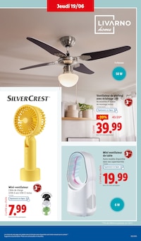 Promotion Livarno dans le prospectus Lidl, valable du 19/06/2025 au 25/06/2025 Promo Livarno dans le catalogue Lidl du moment à la page 31