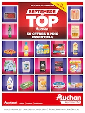 Prospectus Auchan Supermarché à Sainte-Foy-lès-Lyon, "SEPTEMBRE AU TOP", 36 pages de promos valables du 10/09/2024 au 15/09/2024