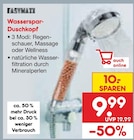 Wasserspar-Duschkopf im Angebot bei Netto Marken-Discount in Bruchsal Wasserspar-Duschkopf Angebote bei Netto Marken-Discount Bruchsal für 9,99 €