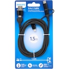Câble de charge et de transfert de données 6-en-1 Philips - Philips en promo chez Action Valence à 3,79 €