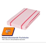 Wasserabweisende Tischdecke im Angebot bei Action in Ibbenbüren Wasserabweisende Tischdecke Angebote bei Action Ibbenbüren für 4,95 €