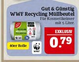 WWF Recycling Müllbeutel Angebote von Gut & Günstig bei Marktkauf Plauen für 0,79 €