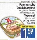 Pommersche Gutsleberwurst im Angebot bei EDEKA in Ingolstadt Pommersche Gutsleberwurst Angebote von Rügenwalder Mühle bei EDEKA Ingolstadt für 1,59 €