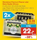 Premium Pilsener oder Natur Radler Zitrone Angebote von Warsteiner bei Netto Marken-Discount Castrop-Rauxel für 22,00 €