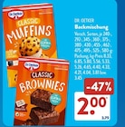 Backmischungen im ALDI SÜD Prospekt Classic Muffins von Dr. Oetker im aktuellen ALDI SÜD Prospekt für 2,00 €