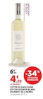 Promo Côtes de Gascogne Saint-Victoire AOP à 5,95 € dans le catalogue Super U à Yssingeaux