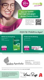 Aktueller mea - meine apotheke Apotheken Prospekt in Furtwangen und Umgebung, "Unsere August-Angebote" mit 4 Seiten, 01.08.2025 - 31.08.2025