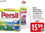 Waschmittel Pulver im Angebot bei E center in Schorndorf Waschmittel Pulver Angebote von Persil bei E center Schorndorf für 15,99 €
