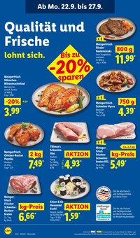 Schweinefilet im aktuellen Lidl Prospekt (Pforzheim) Schweinefilet im Lidl Prospekt "LIDL LOHNT SICH" mit 68 Seiten (Pforzheim)