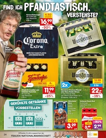 Bier im Netto Marken-Discount Prospekt "Aktuelle Angebote" mit 70 Seiten (Fürth)