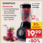 Standmixer im Angebot bei Netto Marken-Discount in Flensburg Standmixer Angebote von GOURMETMAXX bei Netto Marken-Discount Flensburg für 19,99 €