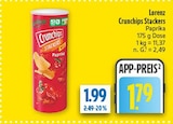 Aktuelles Crunchips Stackers Paprika Angebot bei diska in Dresden ab 1,79 €