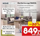Gartenlounge BAHIA Angebote von Home Deluxe bei Netto Marken-Discount Menden für 849,00 €