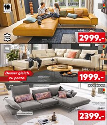 Ecksofa im porta Möbel Prospekt "BLACK WEEK" mit 8 Seiten (Hamburg)