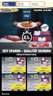 Rindfleisch im aktuellen METRO Prospekt (Bochum) Rindfleisch im METRO Prospekt "Wochenangebote" mit 51 Seiten (Bochum)