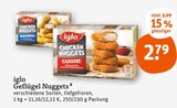 Geflügel Nuggets Angebote von iglo bei tegut Schwäbisch Gmünd für 2,79 €