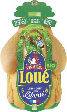 Géant Casino Ceignac - Poulet fermier bio Promo Poulet fermier bio dans le catalogue Géant Casino "Sélection Bio" à Ceignac