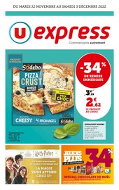 Prospectus U Express à Lyon, "U Express", 16 pages de promos valables du 22/11/2022 au 03/12/2022