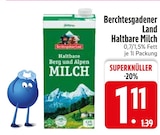 Haltbare Milch von Berchtesgadener Land im aktuellen EDEKA Prospekt für 1,11 €