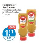 Feinkostsauce im V-Markt Prospekt Senfsaucen von Händlmaier im aktuellen V-Markt Prospekt für 1,11 €
