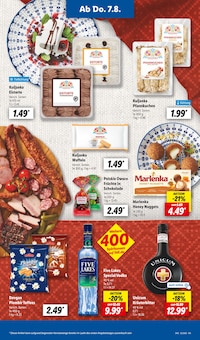 Vodka im aktuellen Lidl Prospekt (Braunschweig) Vodka im Lidl Prospekt "LIDL LOHNT SICH" mit 62 Seiten (Braunschweig)