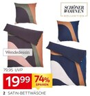 Aktuelles SATIN-BETTWÄSCHE Angebot bei XXXLutz Möbelhäuser in Lübeck ab 19,99 €