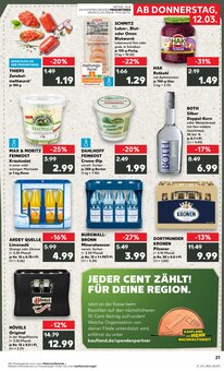 Mineralwasser im Kaufland Prospekt "Hier bin ich richtig" mit 66 Seiten (Dortmund)