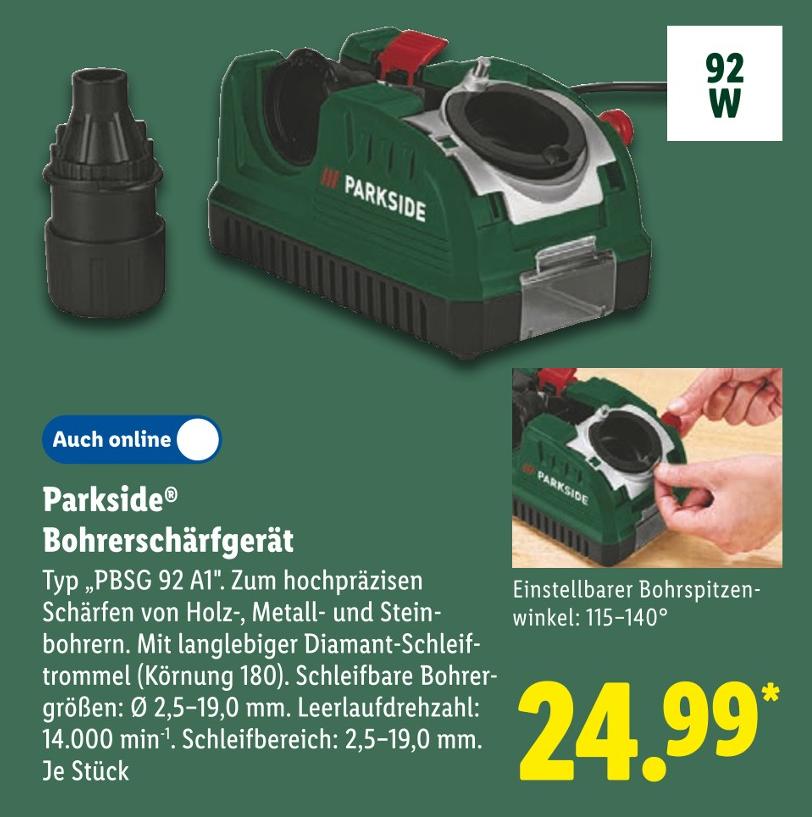 Bohrerschärfgerät