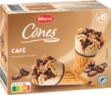 6 cônes café - MUCCI en promo à 2,29 € chez Aldi 6 cônes café - MUCCI dans le catalogue Aldi
