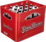 Bier Angebote von König Pilsener bei Getränke City München für 15,99 €