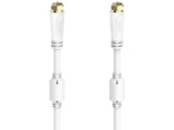 MediaMarkt Saturn - 100 dB, 5 m F-Stecker auf F-Stecker, SAT-Anschlusskabel, Angebot im Prospekt 100 dB, 5 m F-Stecker auf F-Stecker, SAT-Anschlusskabel, bei MediaMarkt Saturn im Prospekt "" für 19,99 €