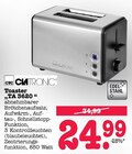 Aktuelle Toaster Angebote bei E center in Mainz Aktuelles Toaster TA 3620 Angebot bei E center in Mainz ab 24,99 €