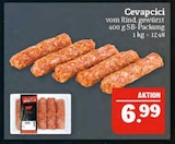 Aktuelle Hackfleisch Angebote bei Marktkauf in Leipzig Aktuelles Cevapcici Angebot bei Marktkauf in Leipzig ab 6,99 €