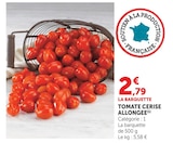 Tomate cerise allongée dans le catalogue U Express