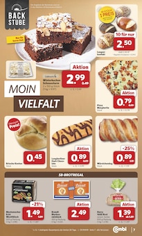 Brioche im combi Prospekt "Markt - Angebote" mit 38 Seiten (Bielefeld)