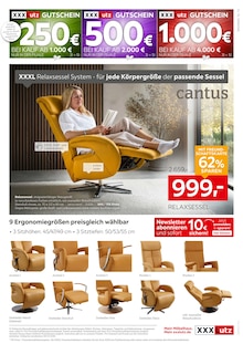 Relaxsessel im XXXLutz Möbelhäuser Prospekt "Polster Spezial" mit 16 Seiten (Heilbronn)