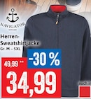Herren-Sweatshirtjacke im Angebot bei Kaufhaus Stolz in Neumünster Herren-Sweatshirtjacke Angebote von Navigator bei Kaufhaus Stolz Neumünster für 34,99 €