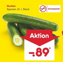 Gurken bei Netto Marken-Discount in Mülheim Gurken im Angebot bei Netto Marken-Discount Mülheim für 0,89 €