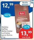 Bella Crema La Crema Angebote von Melitta bei budni Seevetal für 12,99 €