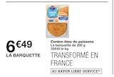 Cordon bleu de poissons - L'assiette Bleue dans le catalogue Monoprix