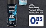Deo-Spray Cool Fresh von Lacura im aktuellen ALDI SÜD Prospekt für 0,85 €