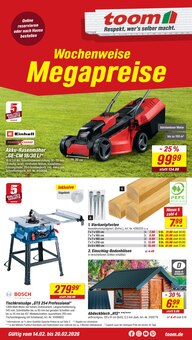 Rasenmäher im toom Baumarkt Prospekt "Respekt, wer's selber macht." mit 8 Seiten (Dresden)