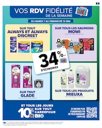 Offre Serviettes Hygiéniques dans le catalogue Carrefour du moment à la page 7