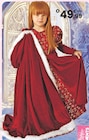 ROBE EN VELOURS ROUGE en promo chez JouéClub ROBE EN VELOURS ROUGE dans le catalogue JouéClub