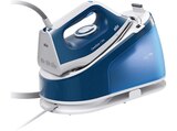 Buegeln im MediaMarkt Saturn Prospekt CareStyle 1 Pro IS 1512 BL, Dampfstoß 380 g/min, FreeGlide 3D, SuperCeramic Bügelsohle, DoubleSteam, leichtes Bügeln, vertikale Auffrischung, Dampfbügelstation 2200 Watt, 6 bar von BRAUN im aktuellen MediaMarkt Saturn Prospekt für 119,00 €