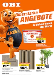 Aktueller OBI Prospekt, "BIBERSTARKE ANGEBOTE", mit Angeboten der Woche, gültig von 03.01.2026 bis 03.01.2026