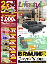 Möbel & Einrichtung Prospekt von BRAUN Möbel-Center Lörrach BRAUN Möbel-Center Prospekt: "TRENDS ZUM MITNEHMEN", 10 Seiten, 11.06.2025 - 15.07.2025