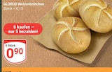 GLOBUS - Weizenbrötchen Angebot im Prospekt Weizenbrötchen bei GLOBUS im Prospekt "" für 0,90 €