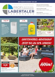 Labertaler Fachmarkt Prospekt für Ergolding: "Ihr starkter Baumarkt vor Ort!", 8 Seiten, 22.06.2024 - 11.07.2024