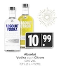 Vodka Angebote von Absolut bei Hieber Lörrach für 10,99 €